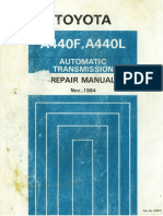Transmission Manual A440F, A440L