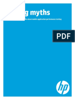 Testing Myths HP Network Virtualization