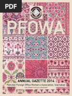 Annual Gazette 2014