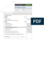 Excel Construction Project Management Change Order Request Summary Template