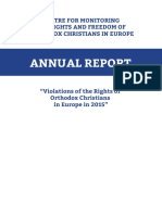 annual_report_2015=Violations of the Rights of Orthodox Christians