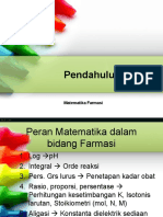 Matematika Farmasi