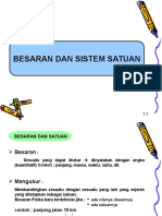 P-2 Besaran, Satuan Dan Metrik