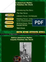 Native American Myths: Coyote Finishes His Work