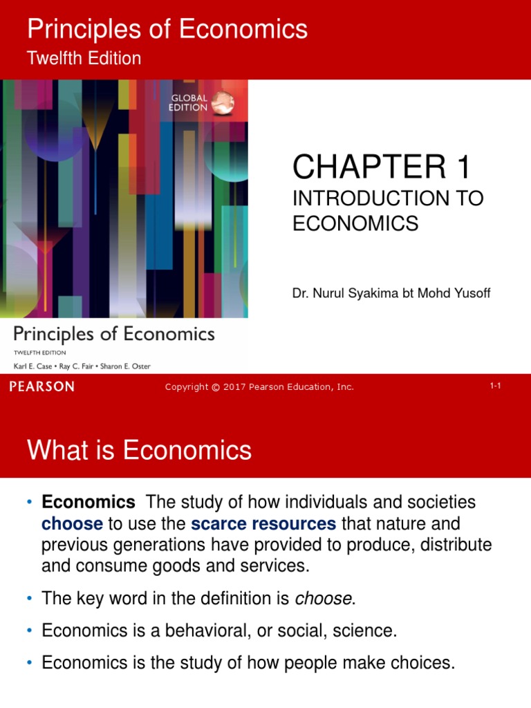 Chapter 1-Introduction To Economics | PDF | Economics | Employment