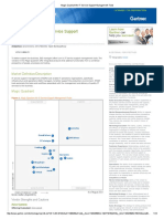 Cherwelll Magic Quadrant For IT Service Support Management Tools