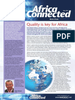 Quality Is Key For Africa: News From