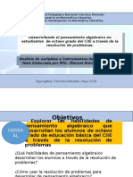 Presentacion Expo de Variables Maestria