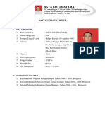 Daftar Riwayat Dan Surat Lamaran Leo PDF