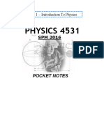 Pocket Notes Physics