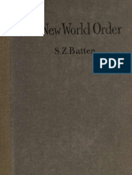 New World Order 1919 by Samuel Zane Batten
