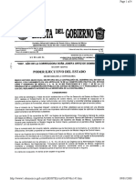 Acuerdo Lineamientos de Control Interno Mexico