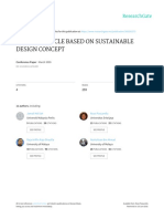 A Solar Vehicle Based On Sustainable Design Concept: March 2009