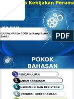 Kajian Kebijakan UU 44 2009