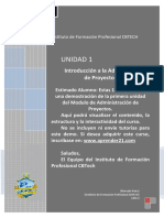 Demou1 Administracion de Proyectos121312312 PDF