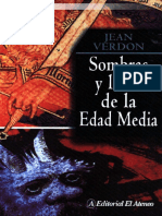 Jean Verdon Sombras y Luces de La Edad Media