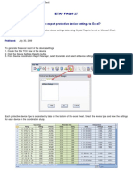 ETAP FAQ Export Protective Device To Excel PDF