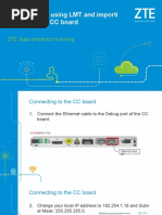 How to Use LMT, ZTE Subco Training