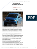 Brasil Perto de Ter Lei Que Torna Controle de Estabilidade Obrigatório - Blogs e Colunas - UOL Carros