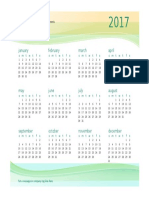 Small Business Calendar (Any Year) 1