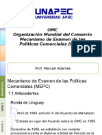 Mecanismo de Examen de Las Políticas Comerciales (MEPC)
