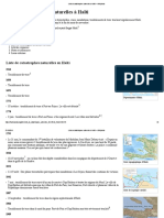 Liste de Catastrophes Naturelles À Haïti - Wikipédia