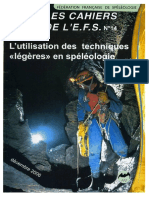 Espeleologia Ligera, Tecnica