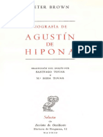 BROWN, P., Biografia de Agustin de Hipona, Revista de Occidente, 1969.pdf