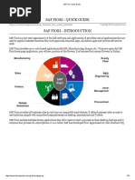 SAP Fiori Quick Guide