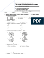 Soal UTS Genap Matematika Kls 3 THN 2013,2014