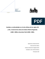 Cambios y Continuidades en El Arte Chileno de Los Siglos XIX y XX, A Través de Las Obras de Johann Moritz Rugendas (1802 - 1858) y Henriette Petit (1894 - 1983) .