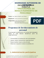 Programas de Involucramiento