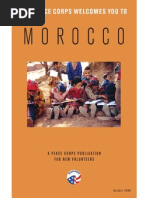 Download Peace Corps Morocco Welcome Book    October 2006 by Accessible Journal Media  Peace Corps Docs  SN32991988 doc pdf