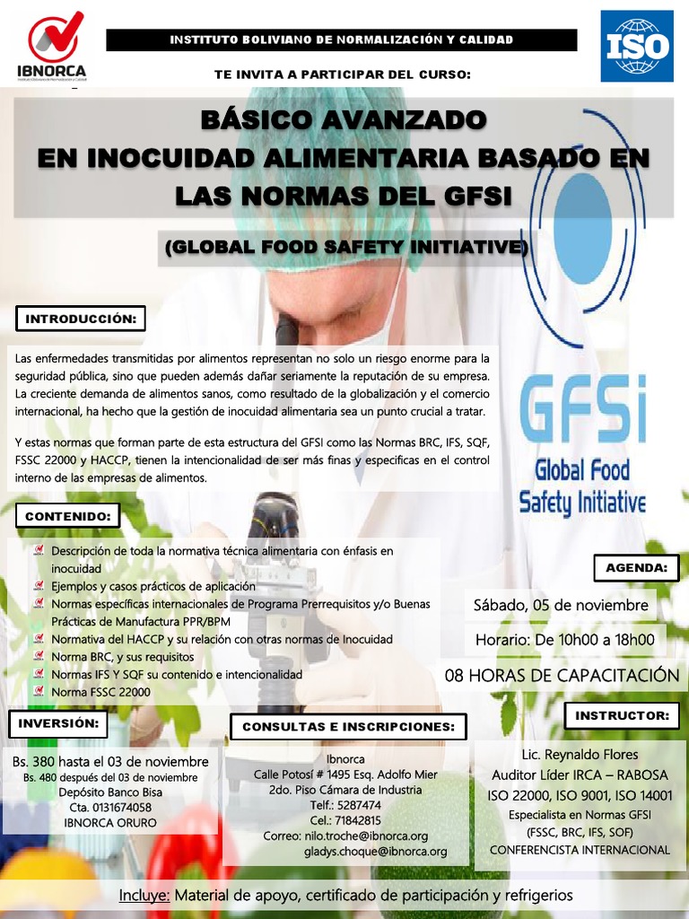 GFSI | PDF | Negocios | Salud y bienestar