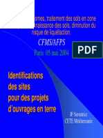 Liquéfaction Des Sols Et Traitement PDF