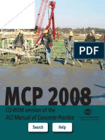 ACI Manual For Concrete Practice