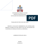 Projeto e Avaliação Experimental de Controlador Robusto Intervalar Para Regulação de Velocidade Em Um Sistema de Geração Em Escala Reduzida.