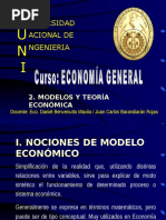 Modelos Teoría Económica