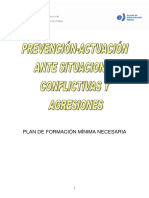 Prevención-Actuación Ante Situaciones Conflictivas y Agresiones