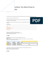 7 Excel Functions You Must Know to Work Smarter