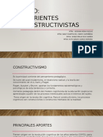 Corrientes Constructivistas