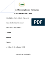 Tarea 6 Contabilidad Gerencial