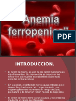 Anemia Ferropénica: Causas, Síntomas y Tratamiento