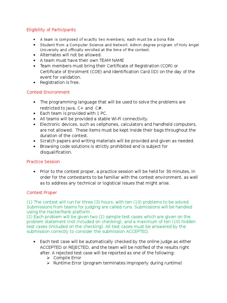 IUPC Cable Hackathon Guidelines | PDF | Identity Document | Areas Of ...