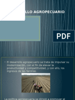 DESARROLLO AGROPECUARIO