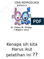 Presentasikesehatanreproduksiremaja ELDIEN