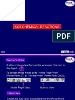 KS3 Chemical Reactions