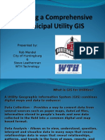 Building a Comprehensive Municipal Utility GIS