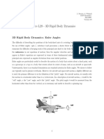 Euler Angles - 3D Rigid Body Dynamics