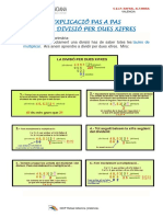 Aprenc A Dividir Per Dues Xifres